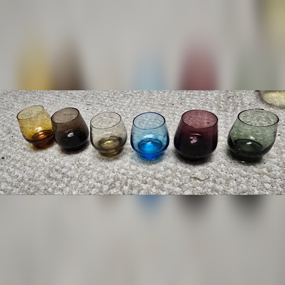 Small Vintage Shot Glasses